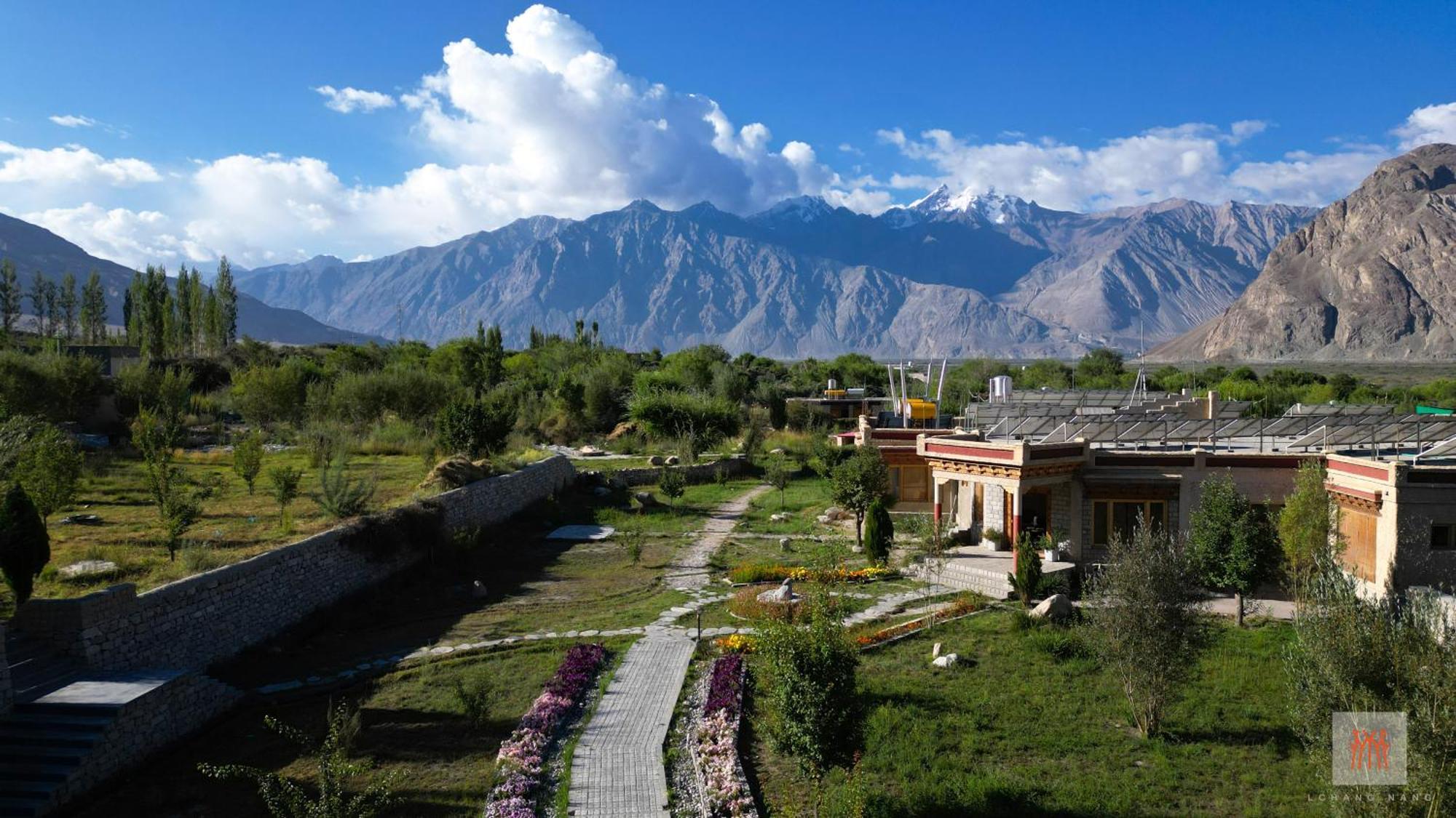 Hotel Lchang Nang Retreat-The House Of Trees-Nubra Valley Sumur Exterior foto