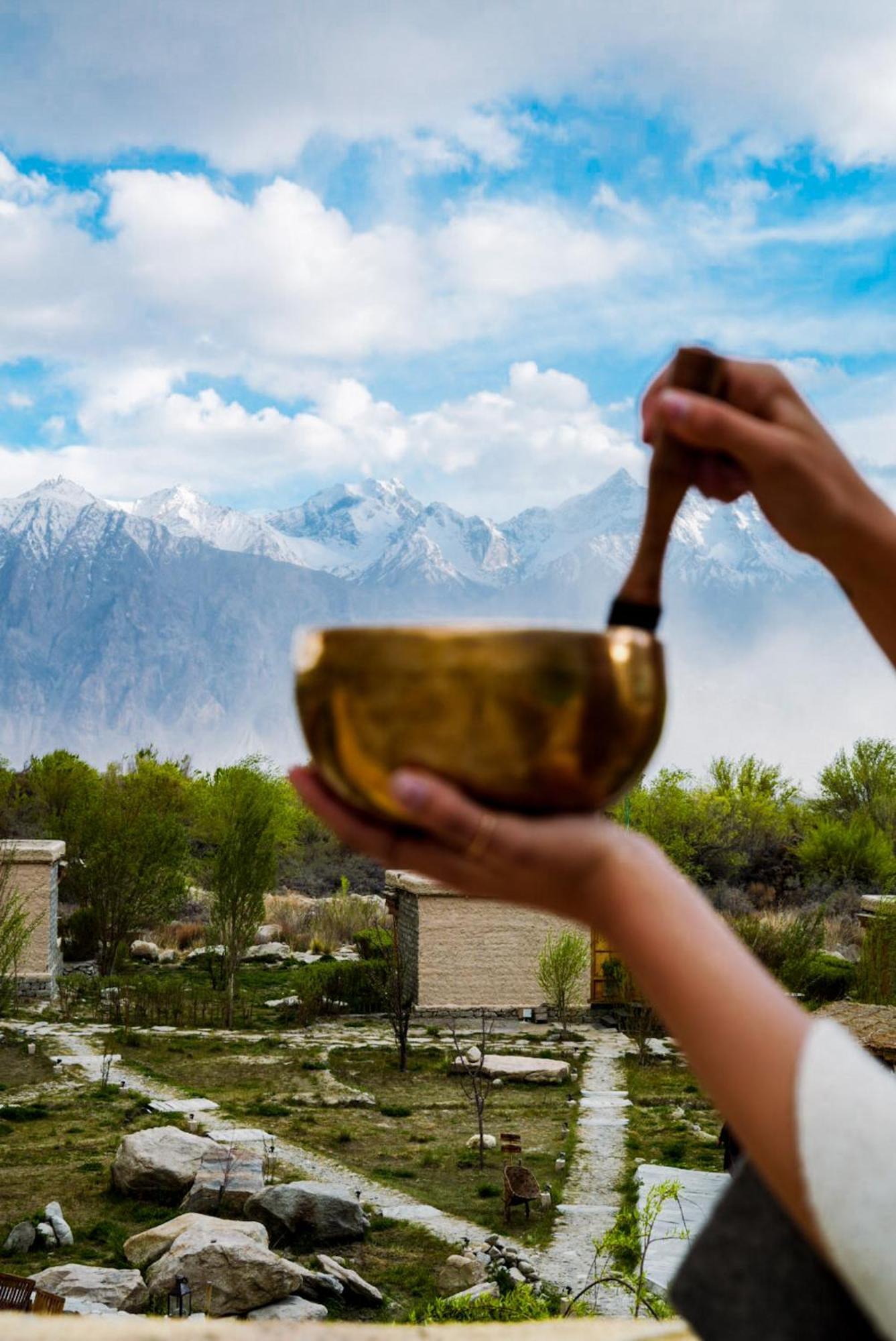 Hotel Lchang Nang Retreat-The House Of Trees-Nubra Valley Sumur Exterior foto